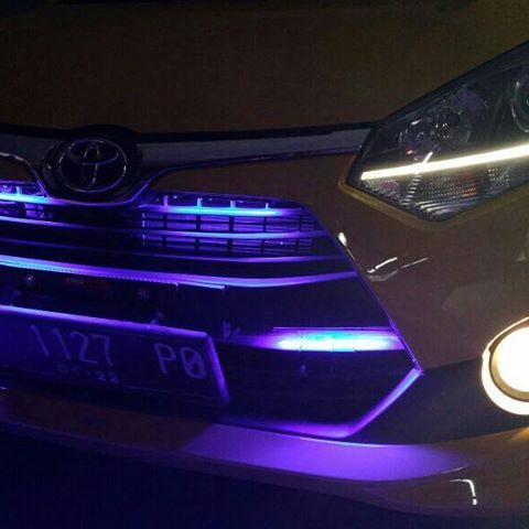  Lampu  LED  DRL Plasma Mobil  Toyota Avanza Xenia Xpander  