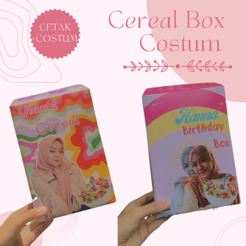 

Cereal Box Costum