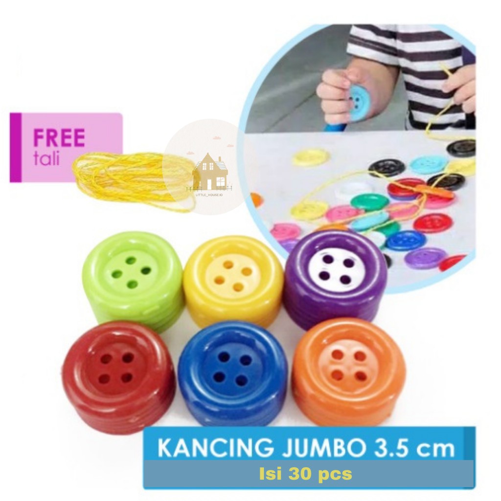 Kancing jumbo / Meronce kancing jumbo