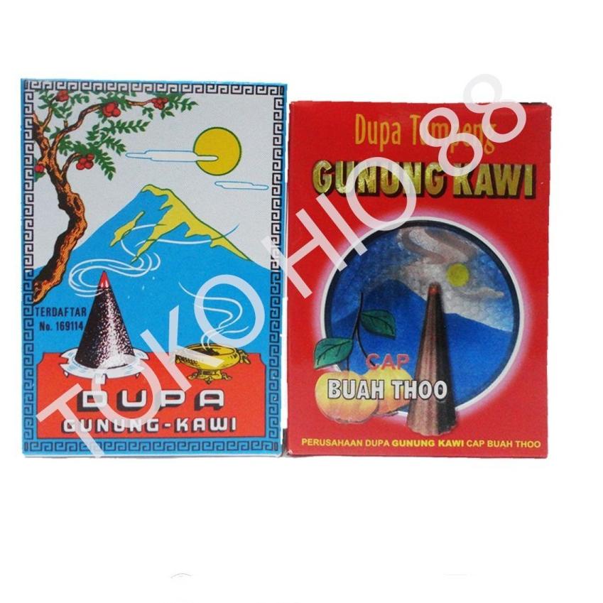 Ready Stock.. Hio / Dupa Cone / Kerucut / Tumpeng Buhur Wangi Gunung kawi Merk Buah Thoo Aromatherap