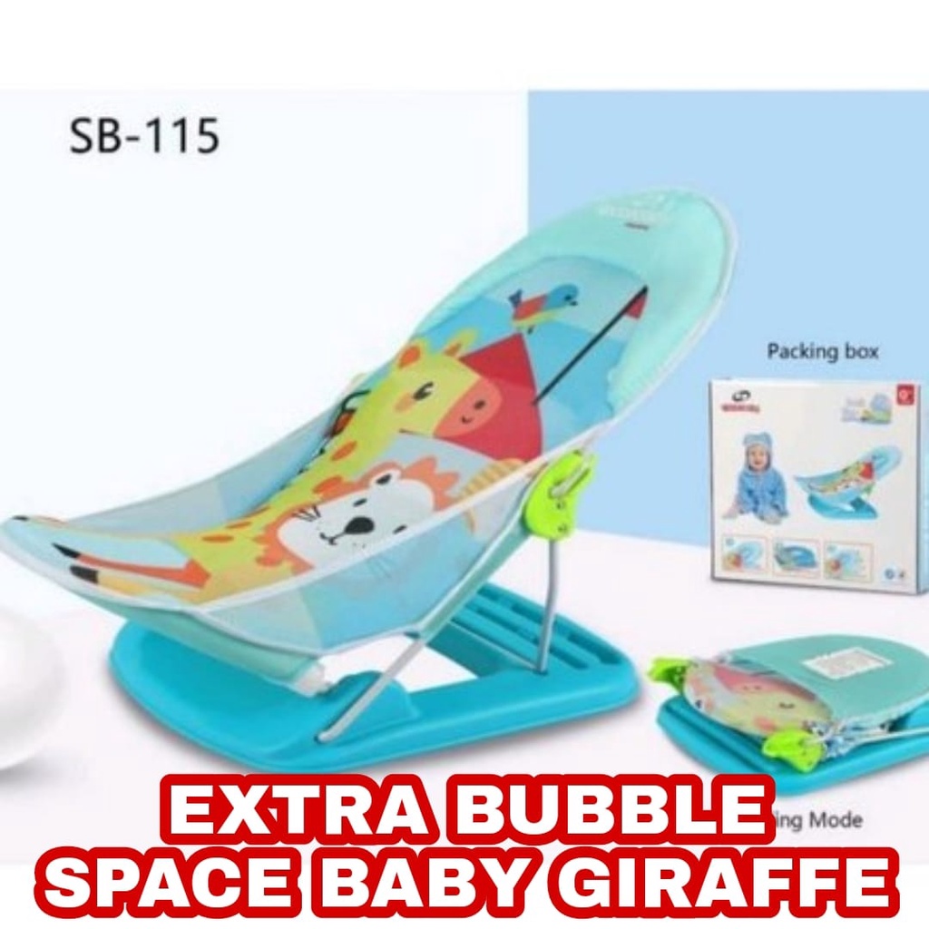 Sugar baby deluxe Baby bather//pliko bather//space baby bather-EXT BUBEL GIRAFFE