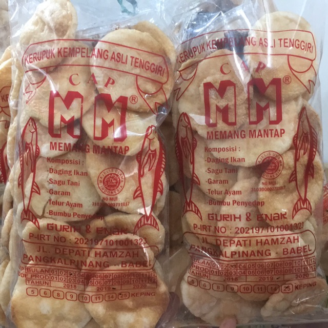 

KEMPLANG PANGGANG MM BULAT isi 25