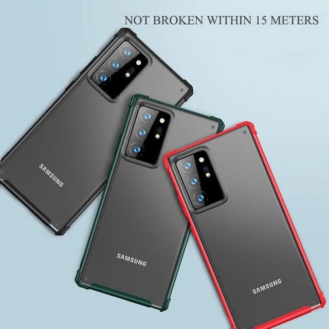 SAMSUNG NOTE 20 / NOTE 20 ULTRA SOFT CASE MATTE FROSTED TRITONE SERIES