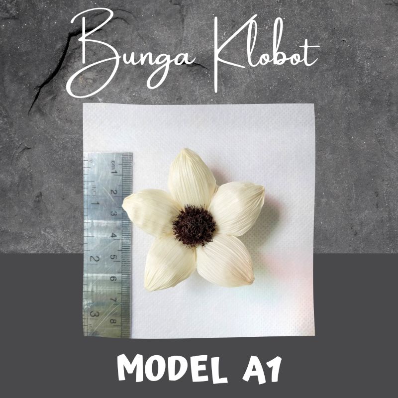 Bunga klobot jagung / hiasan mahar / dekorasi rustic bunga kering / hiasan seserahan hantaran