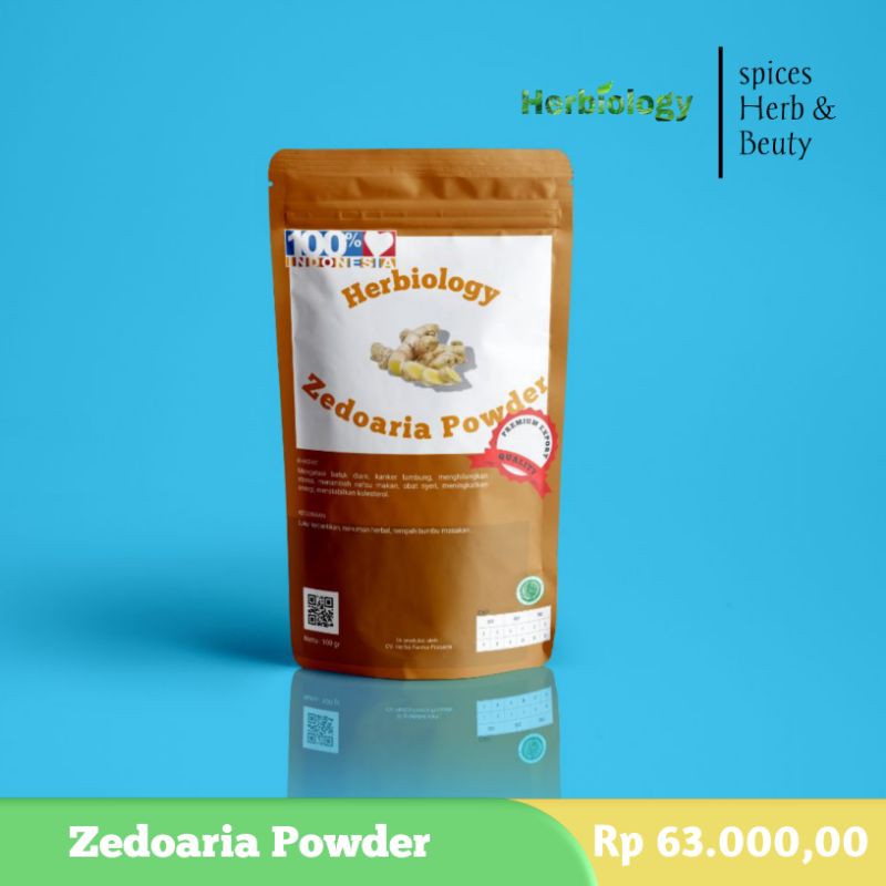 

OBAT HEBAL zedoaria powder /bubuk temulawak