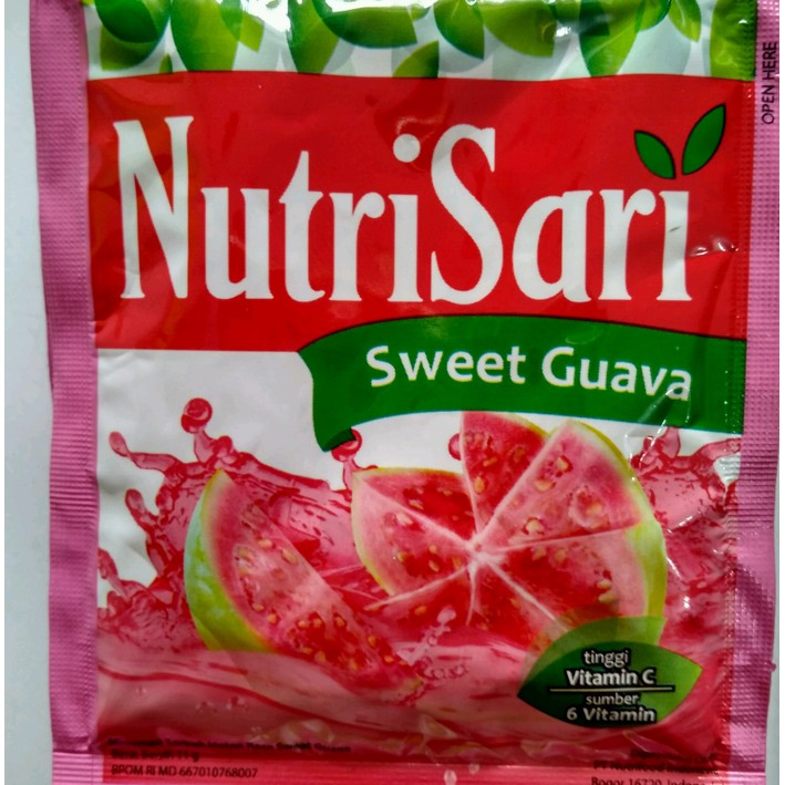 

NUTRISARI GUAVA (10 SACHET)