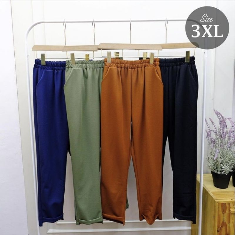 Celana pant pita import suede BISA COD