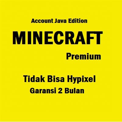 SALE Minecraft Premium Java Edition Semi Full Access - Minecraft PC - MAC - Tdk Bisa Hypixe