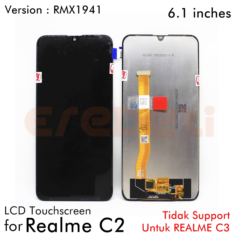 Lcd Touchscreen Realme C2 Rmx1941 Oppo A1k Ips Lcd 6 1 Inches Shopee Indonesia