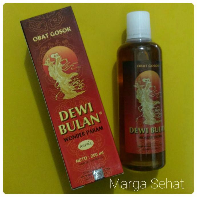 Obat Gosok DEWI BULAN 250ml: minyak angin, param pijat, terkilir