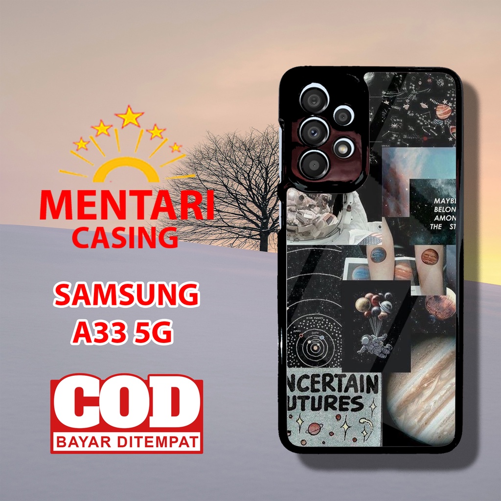 Case SAMSUNG A33 5G CASING SAMSUNG A33 5G [ NASA ] Mentari casing case hp kondom hp case custom case