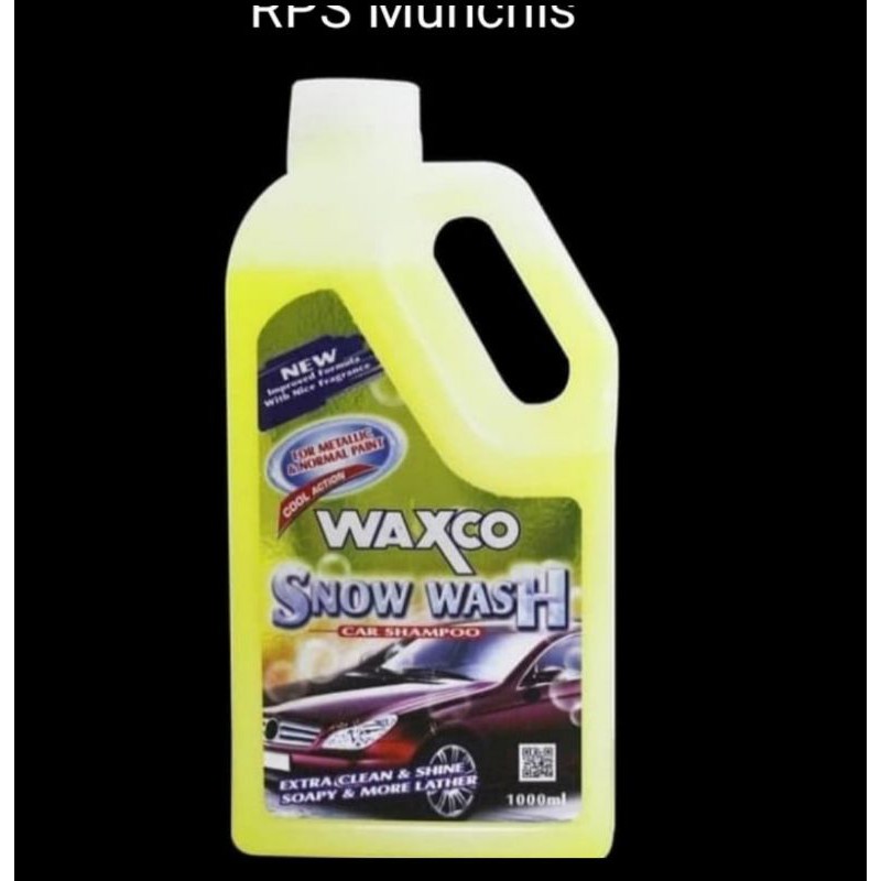 Waxco snow wash shampo