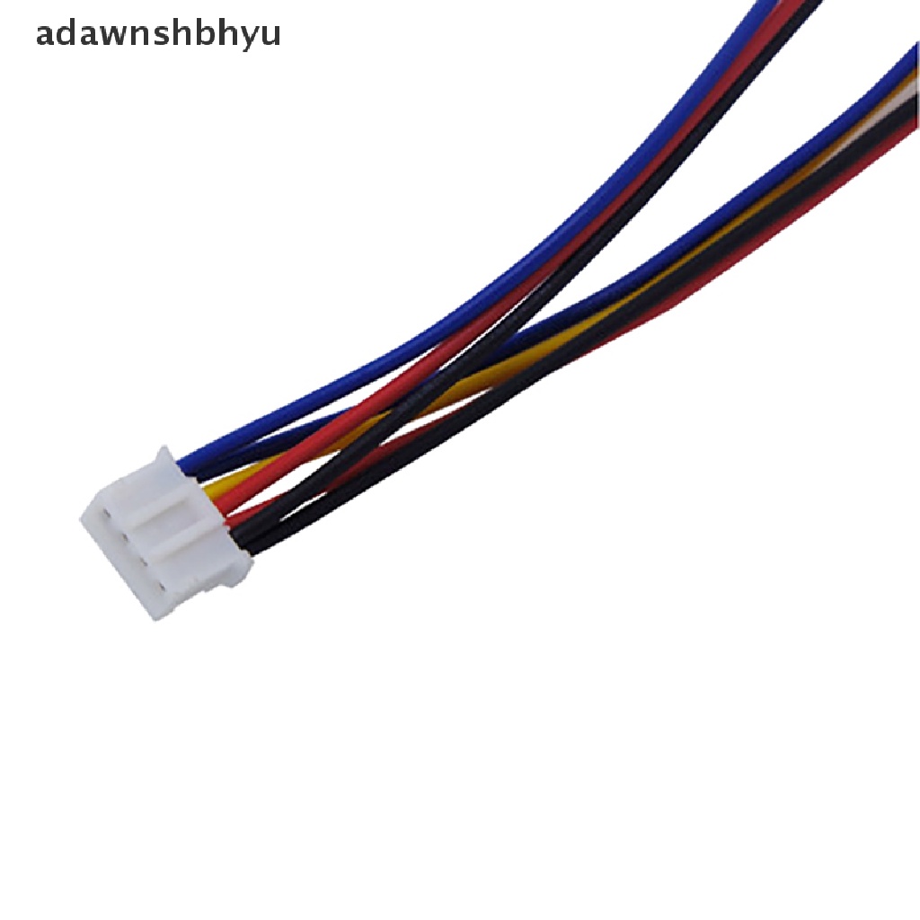 Kabel Power Kipas adawnshbhyu 12cm PH2.0 Kecil 4Pin Ke Double 3Pin/4Pin Kabel Kipas PVC Power