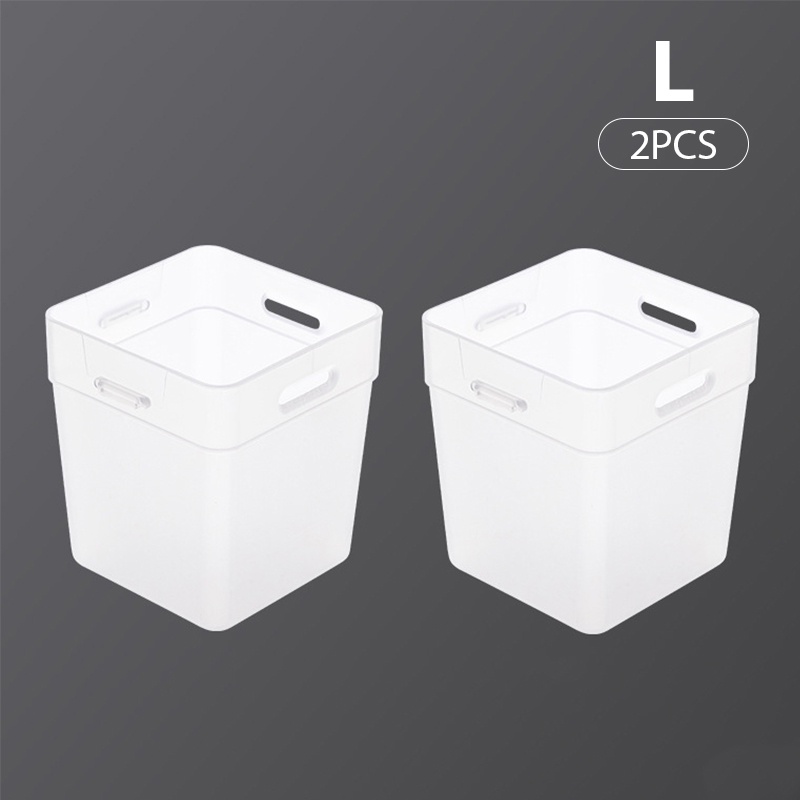 Sunshine 2pcs Kotak Organizer Makanan / Bumbu Untuk Kulkas