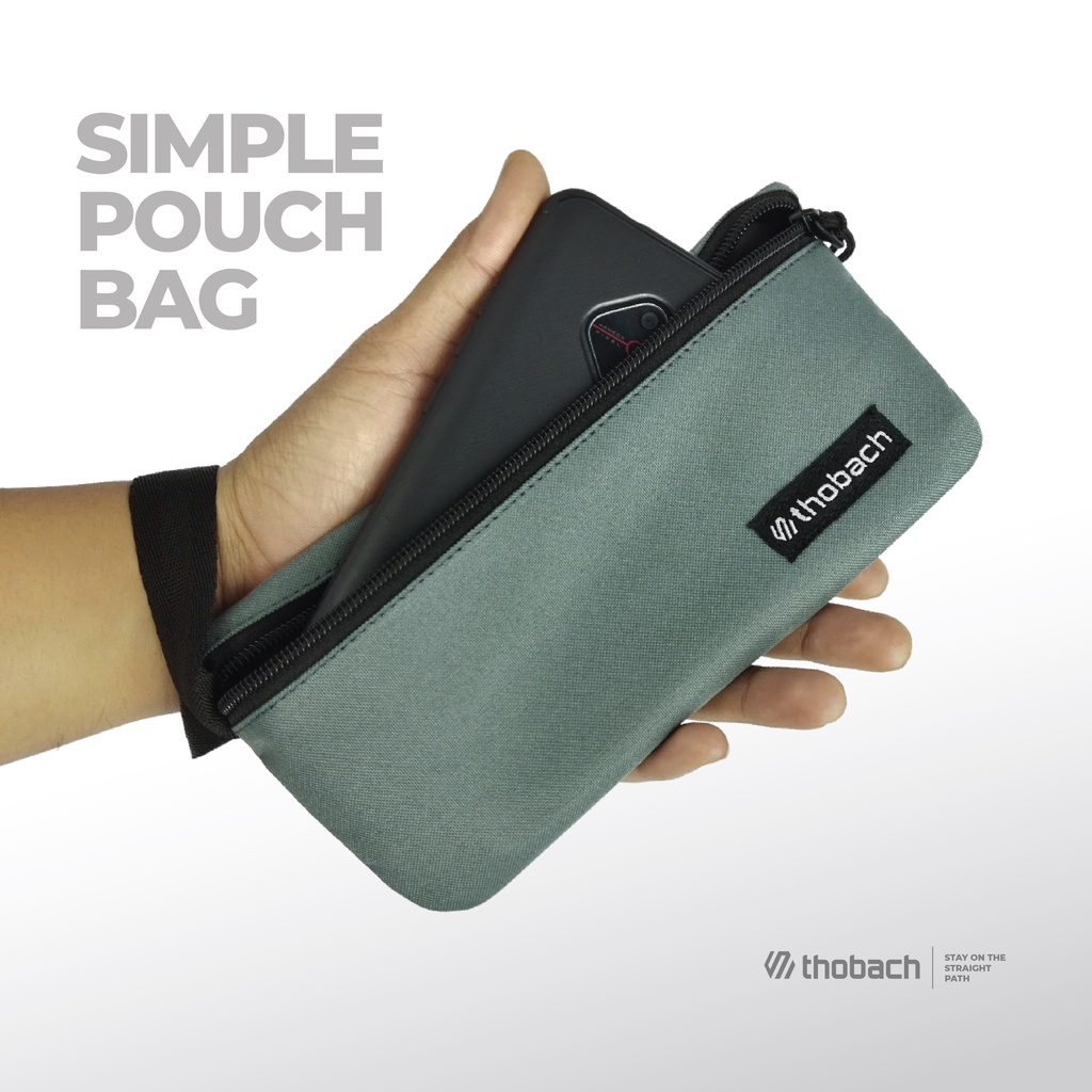 THOBACH-POUCH BAG HAND SIMPLE 1 PRIA WANITA DOMPET MULTIFUNGSI