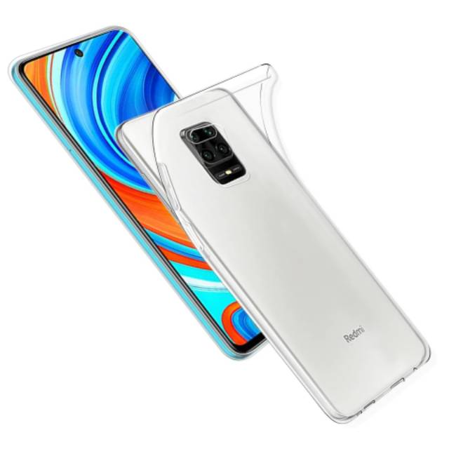 Case Xiaomi Redmi Note 9s / 9 pro / 9 Pro Max Softcase Bening Tpu Clear HD Casing Transparan Premium