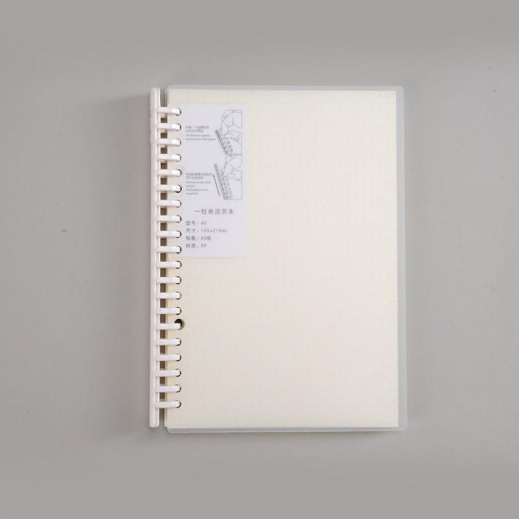 

YI767 Binder Note Spiral Ring Model ( Garis, Polos, Dotted , & Grid ) A5 & B5 - 80 lembar 2020