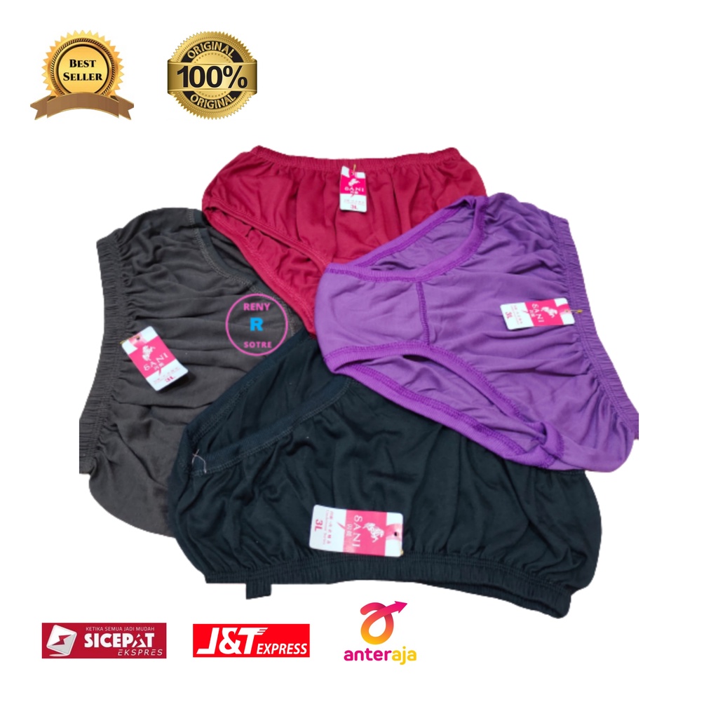 CD SANY Big Size L XL 3L 4L 5L/CD Wanita Jumbo/CD Wanita Katun Jumbo