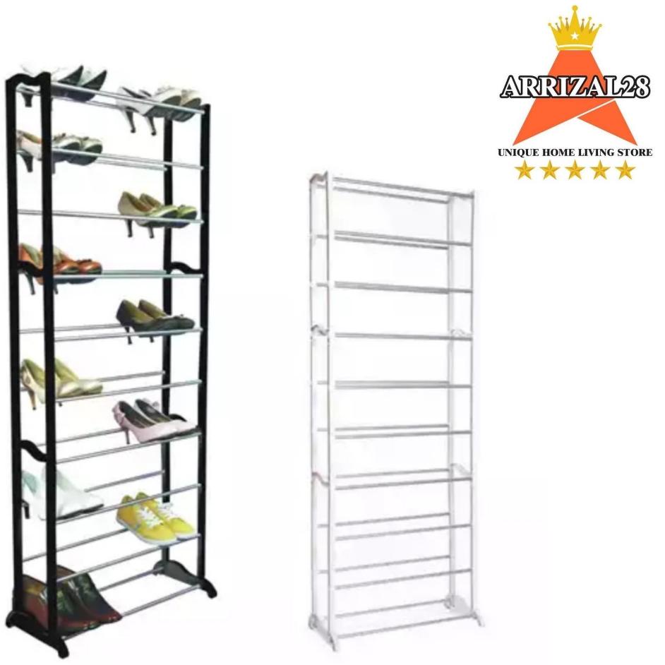 (1300GR) AMAZING SHOES RACK RAK SEPATU BESI 10 SUSUN TERLARISSSS...,,,,,
