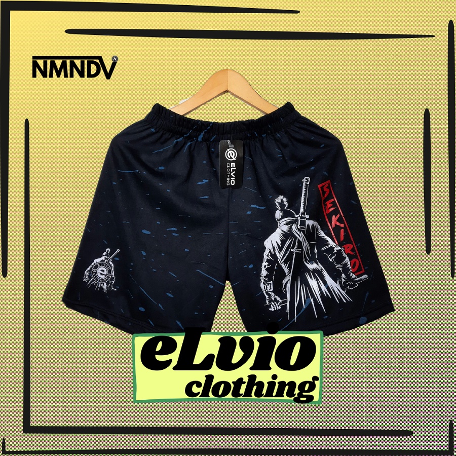 ELVIO | CELANA PENDEK | CELANA BOXER | CELANA SANTAI | PRIA WANITA UNISEX DEWASA | CELANA KASUAL | CELANA REBAHAN RUMAH JERSEY KARGO | CELANA ANIME | CELANA NARUTO | CELANA ONE PIECE | CELANA JEPANG JAPAN WIBU OTAKU DEATH NOTE | SEKIRO SAMURAI