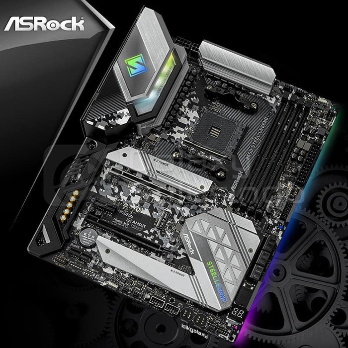 ASRock B550 Steel Legend AMD Ryzen (AM4, AMD B550, DDR4) - Steel Legend
