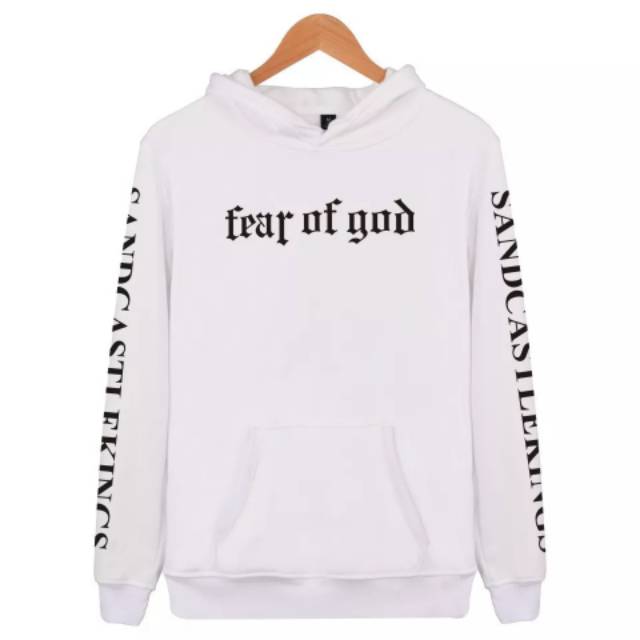 Jaket hoodie pria wanita (FEAR OF GOD)