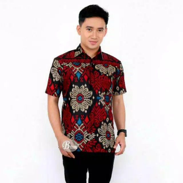 Rama Shinta Couple - Melani Set Couple Lilit Rovella Batik Couple Modern