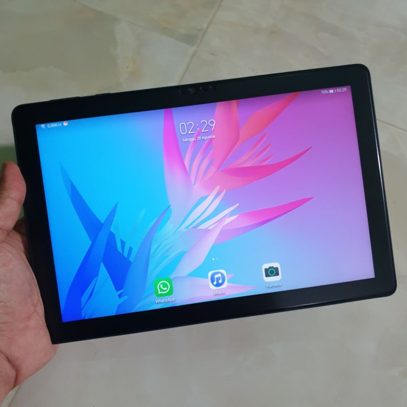 Tablet Huawei T10 4/64 Ram 4gb Rom 64gb second mulus siap pakai