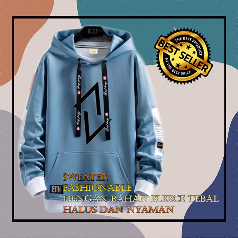 JAKET SWEATER HOODIE JEMPER DISTRO UNISEX AV fleece Premium TERMURAH TERLARIS