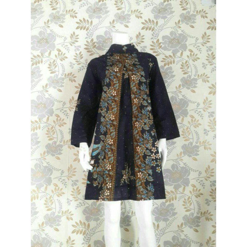 Grosir laris GENES JELITA TUNIC NAVBOR YELBOR WHITBOR CREAMBOR