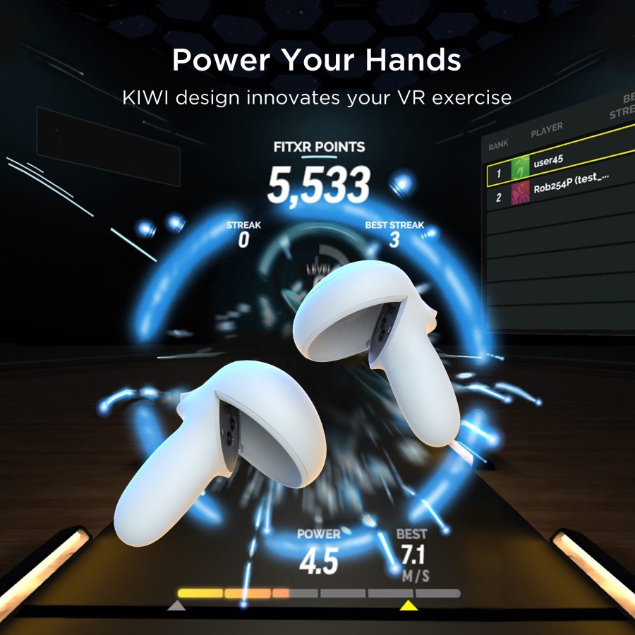 Kiwi Design Creative Spherical Design VR Dumbbell for Oculus quest 2