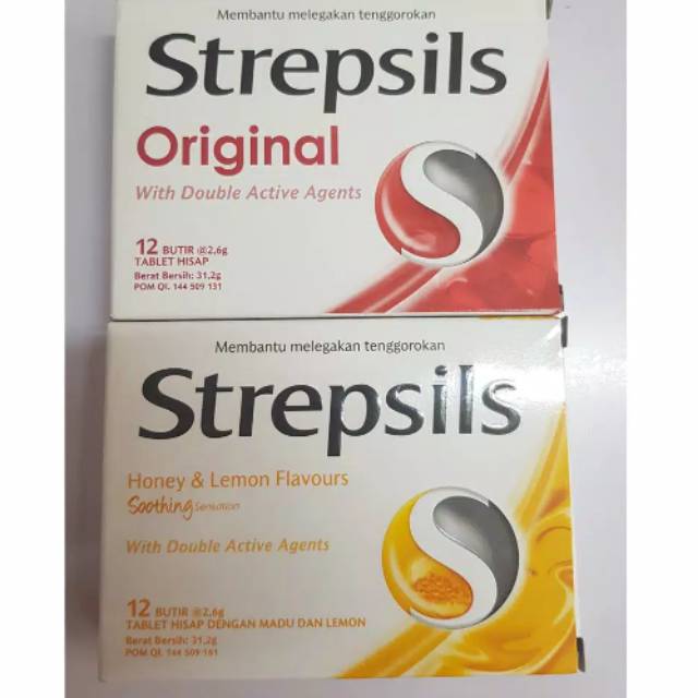 

Strepsils 12 butir
