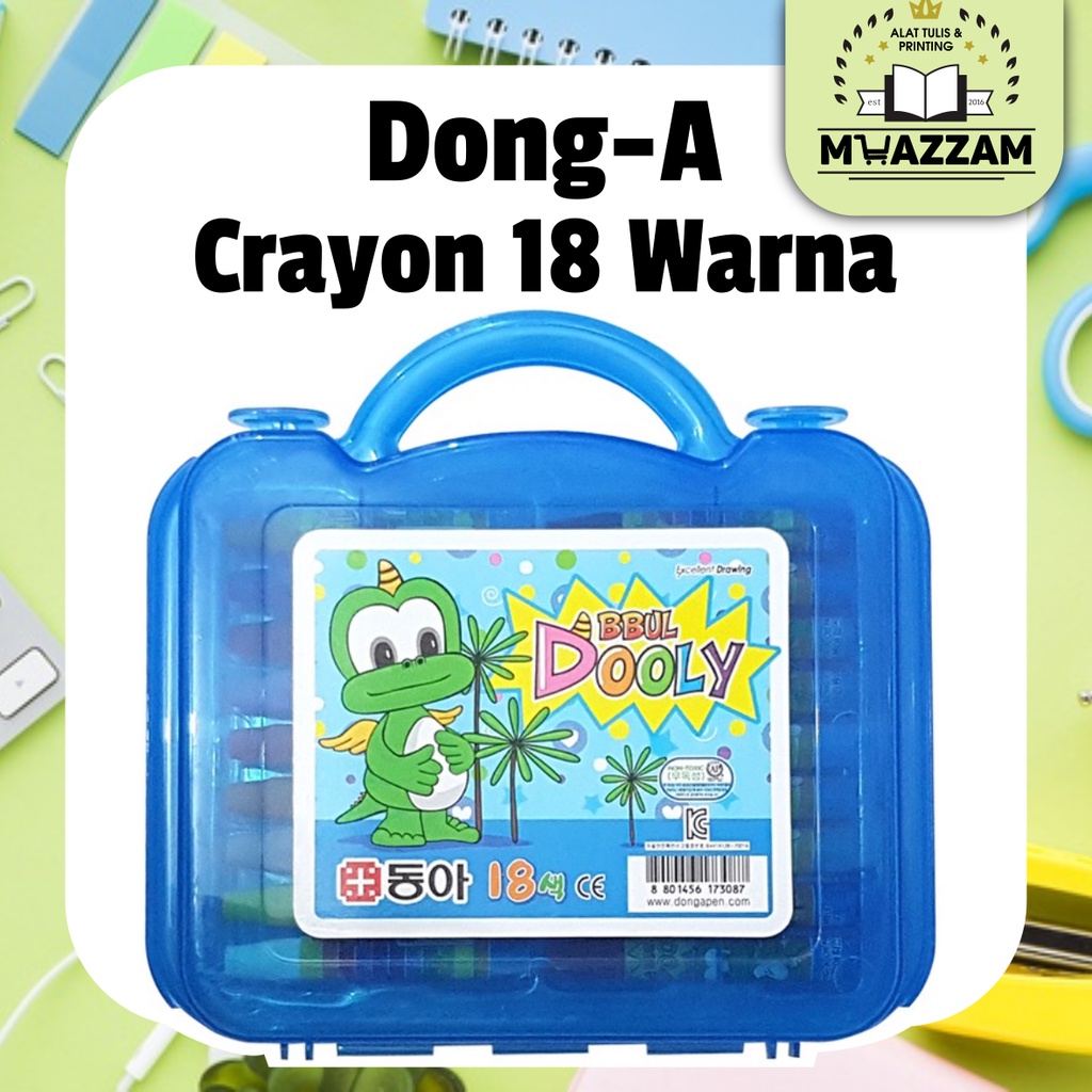 

Dong-A Oil pastel Crayon18 warna