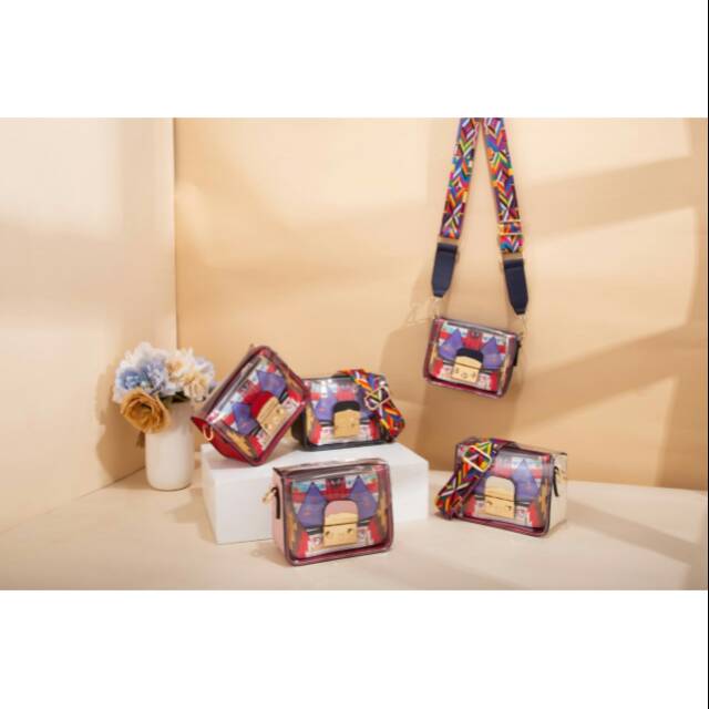 JIMS HONEY JH VELOVE BAG / TAS IMPORT / TAS FASHION / TAS WANITA / TAS SLEMPANG / SLING BAG