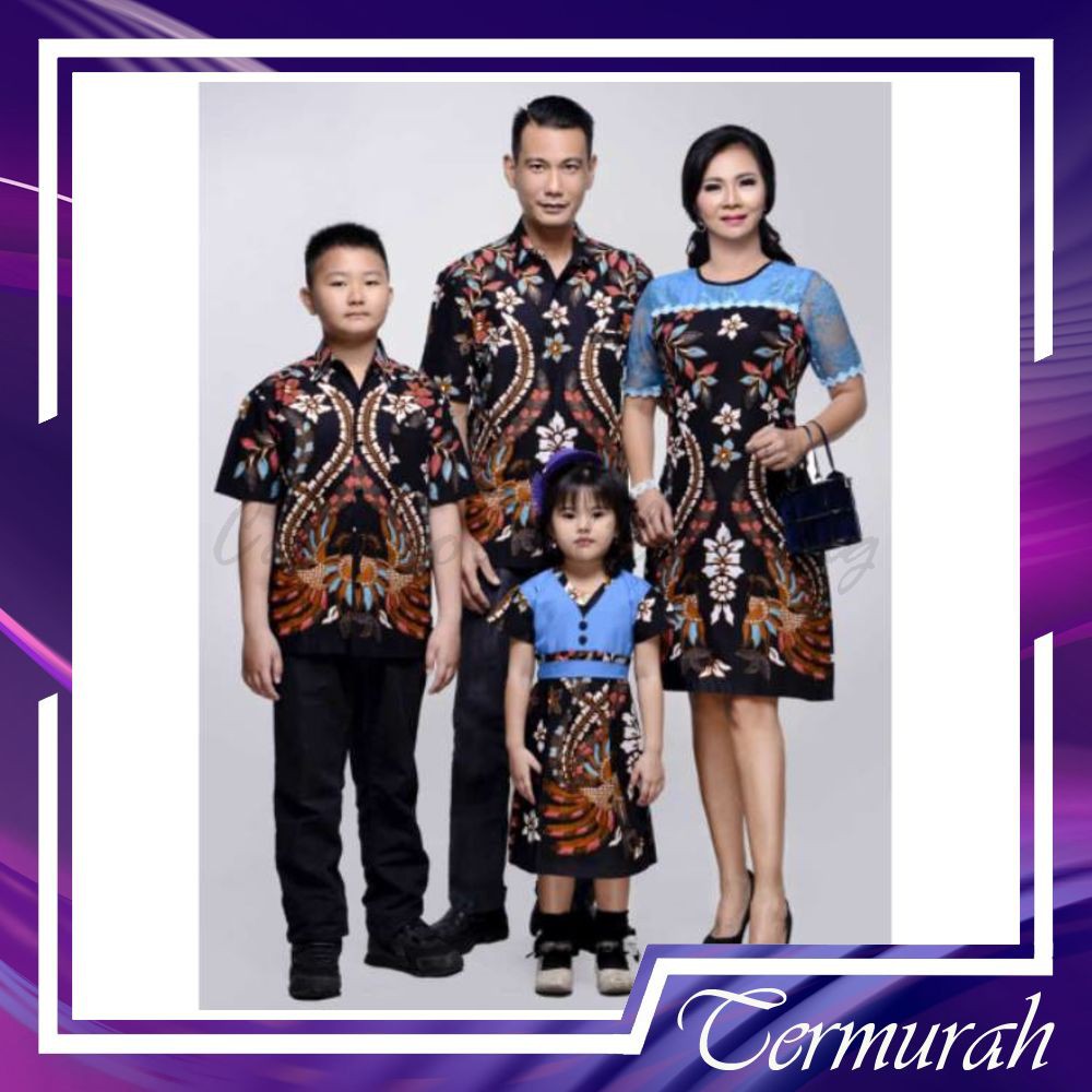 BATIK COUPLE KELUARGA DRES BROKAT JUMBO NAGITA 5L ADA ANAK TERBARU WARNA HITAM BIRU RESLETING BELAKANG KEMEJA PENDEK DRESS MIDI KOPEL COPEL BEST SELLER BISA SERAGAM PREMIUM BEST QUALITY KATUN BRUKAT SARIMBIT FAMILY