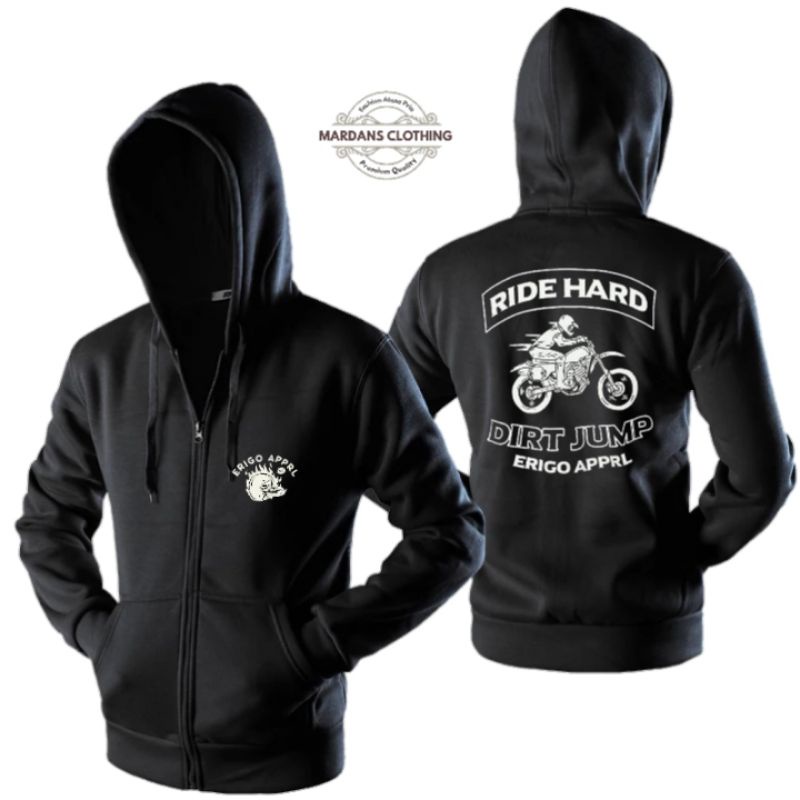 Hoodie Zipper Erigo Apparel Premium Flecce