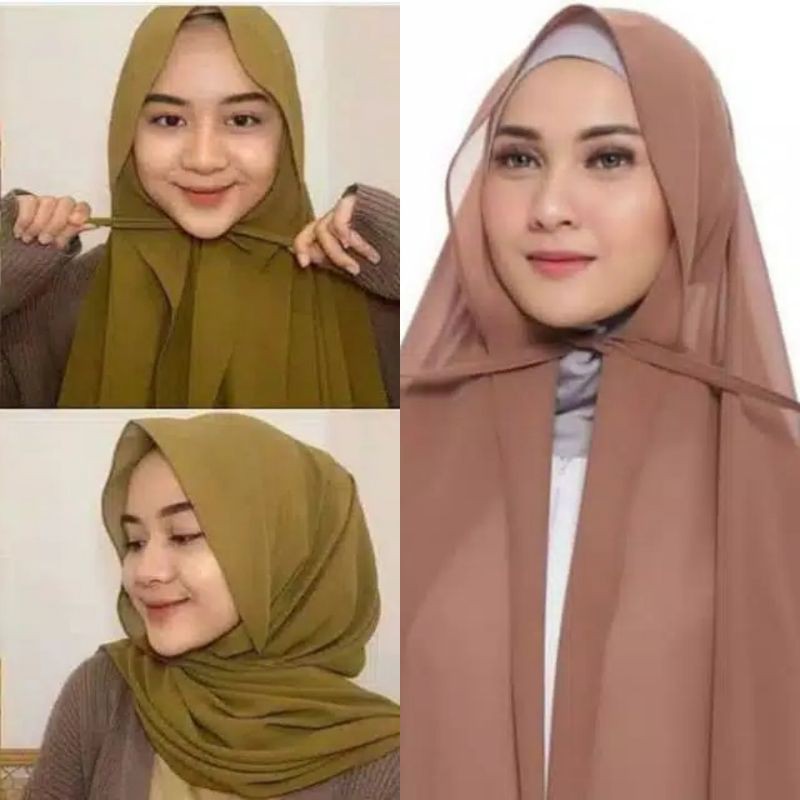 PROMO..!! PASHMINA TALI PANJANG ELZIE HIJAB