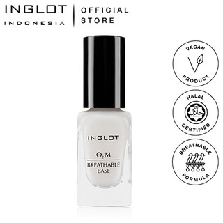  INGLOT  O2M Breathable Base Coat Kutek Halal  Base 11 ml 