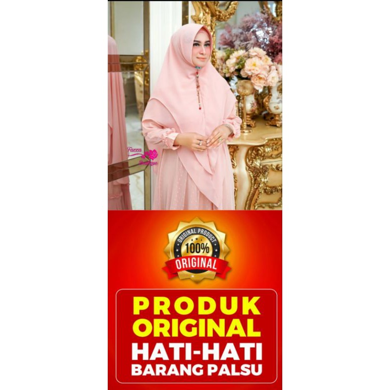 PEONY SYARI ORIGINAL BY FAZZA BOUTIQUE (KOLEKSI TERBARU)