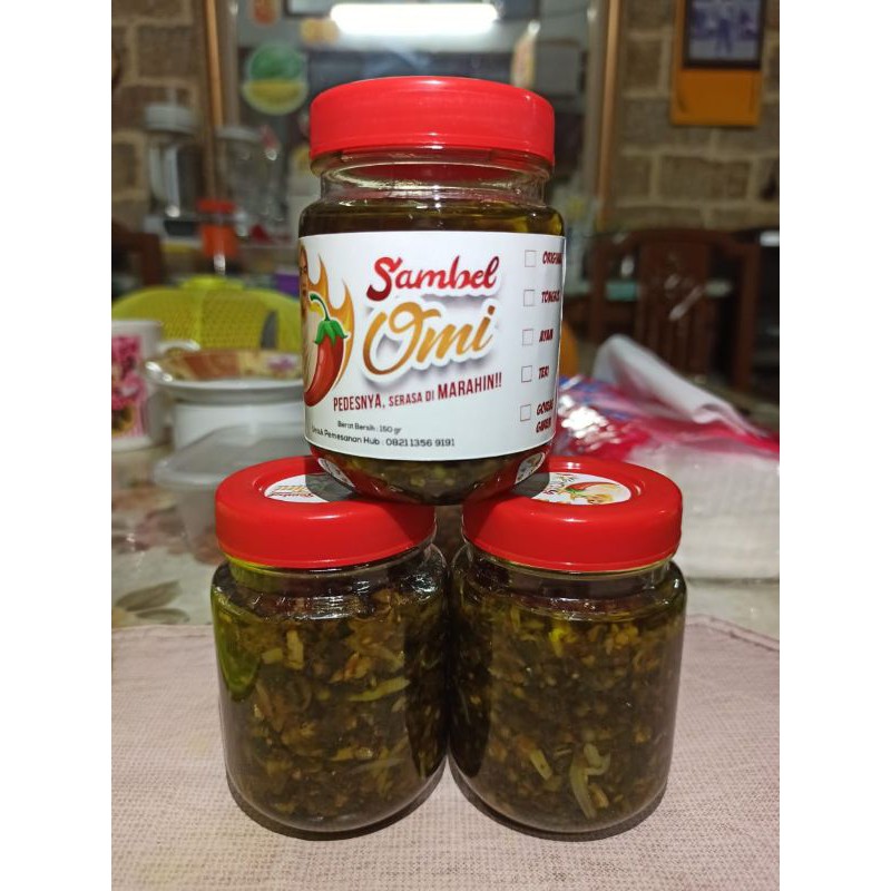 

Sambel Omi - Sambal Hijau Teri (No Level)