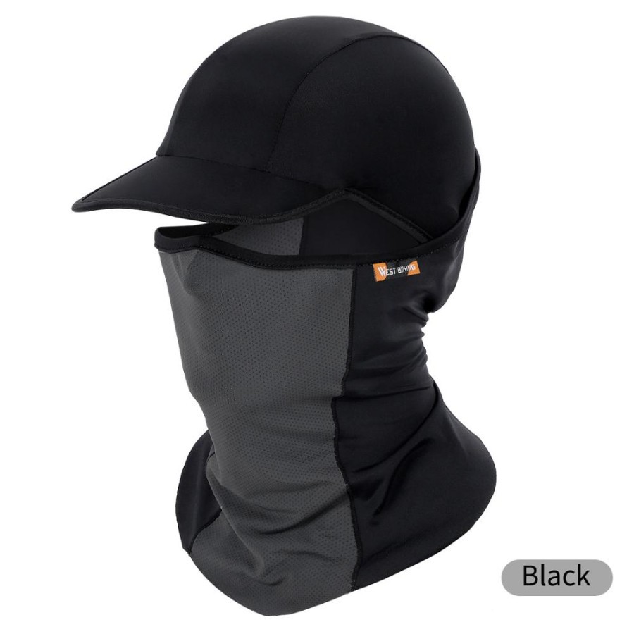 WEST BIKING topi sepeda cover muka leher masker balaclava mask