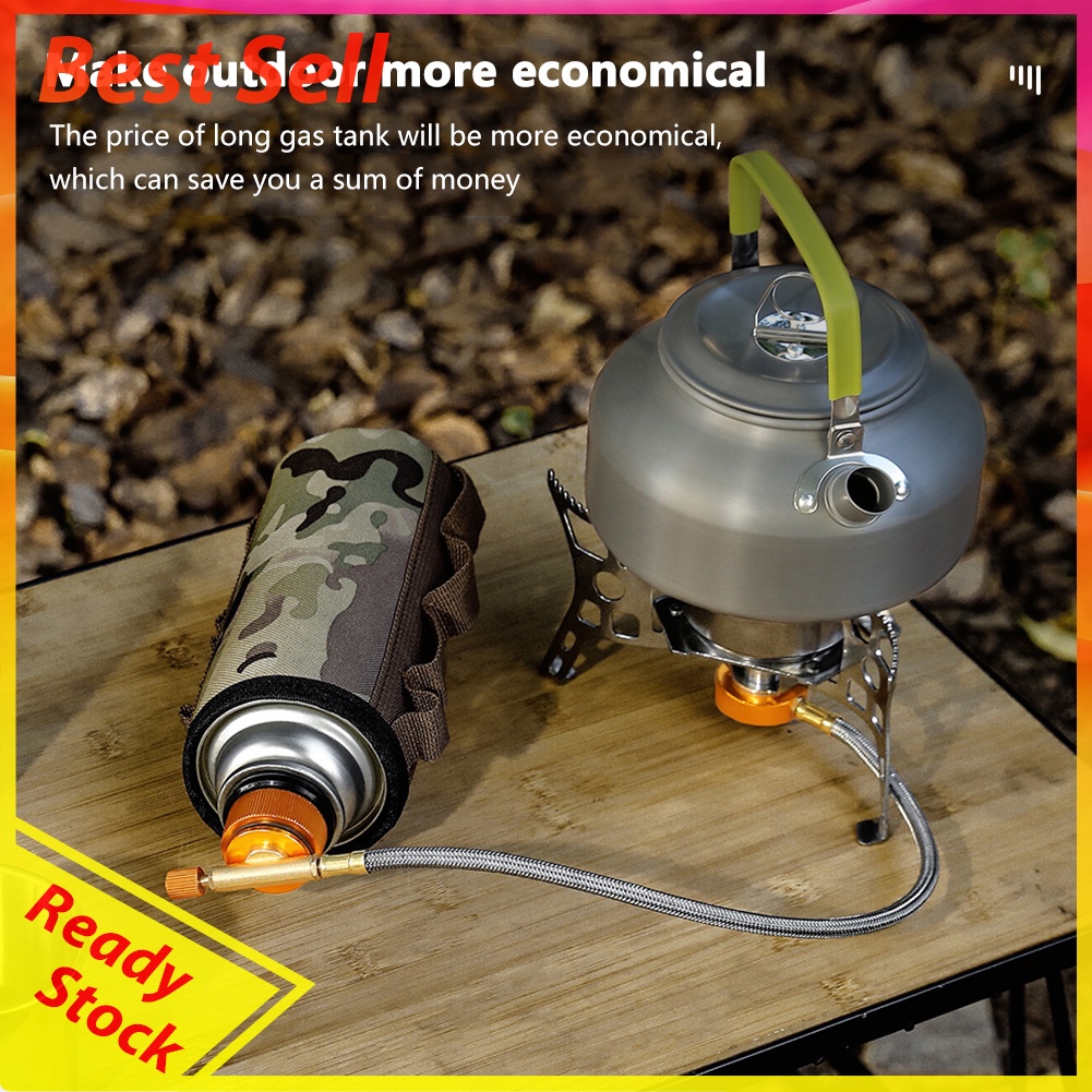 Outdoor Camping Hiking Gas Tank Adapter Stoves Split Gas Furnace Converter
