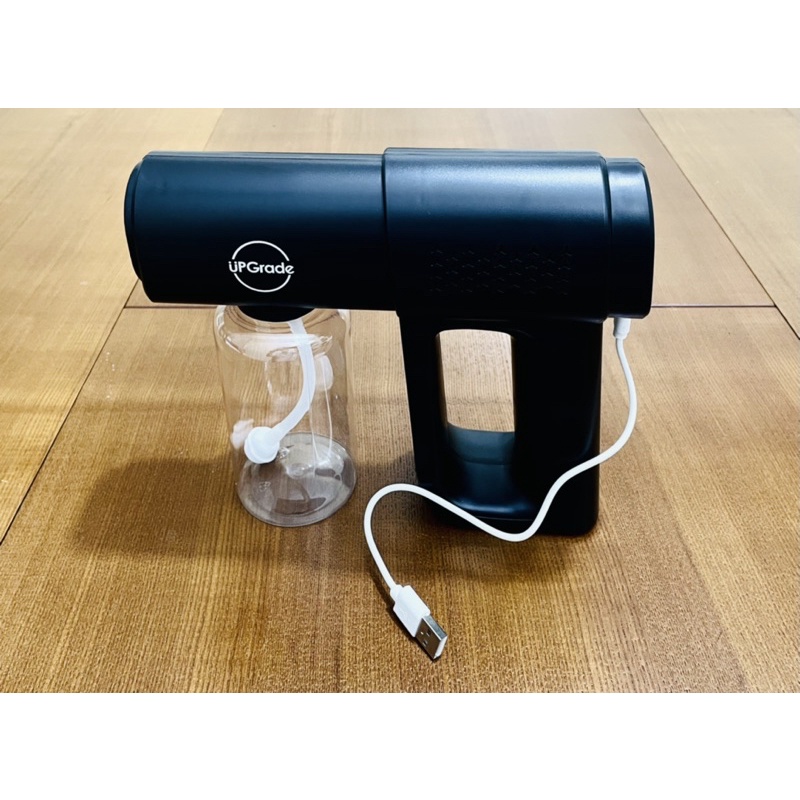 Nano Spray Gun K5 Disinfectant UV Wireless Recharge Black Hitam UPGRADE A1
