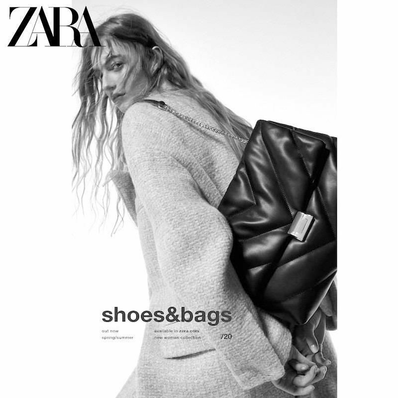 ZARA PILLOW PUFFY CLUTCH SLING BAG