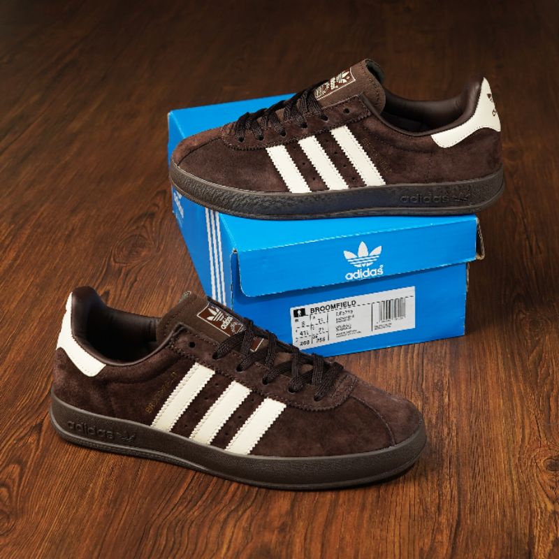 Sepatu Adidas Broomfield Brown Size 39-44 Bnib