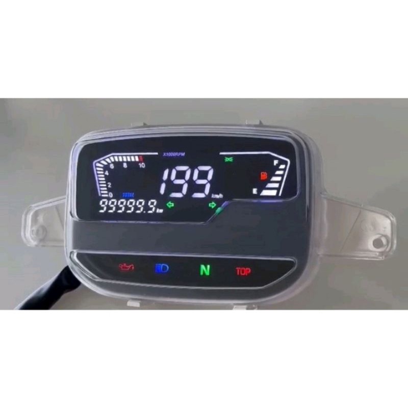 Speedometer digital kilometer spido speedo meter digital yamaha fizr f1zr force1 fiz r f1z r