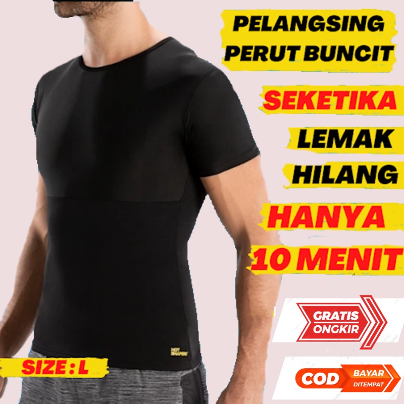 Korset Baju Pria Baju Pelangsing Pengecil Pembentuk Perut Tubuh Untuk Olahraga Gym Cloth Neotex