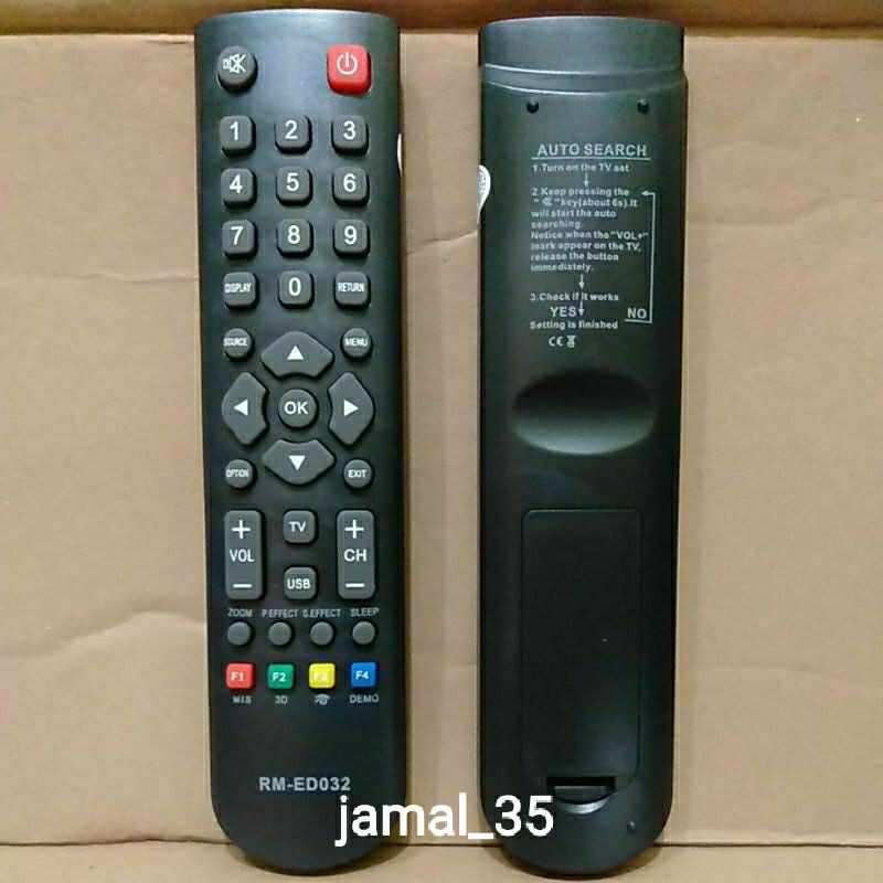 REMOT TV TCL LED/LCD/3D UNTUK SEMUA JENIS/TIPE TV TCL