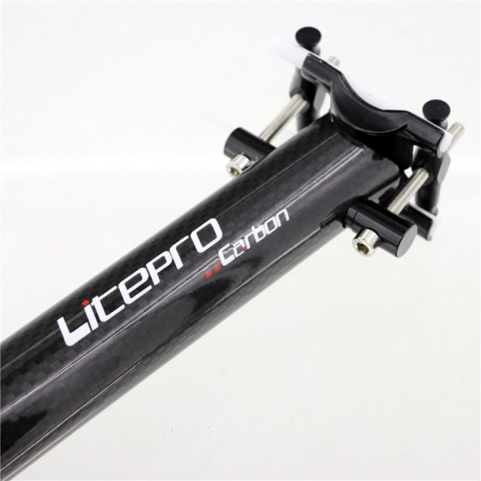 Seatpost LITEPRO KARBON Fiber 33,9x580mm Folding Bike Original
