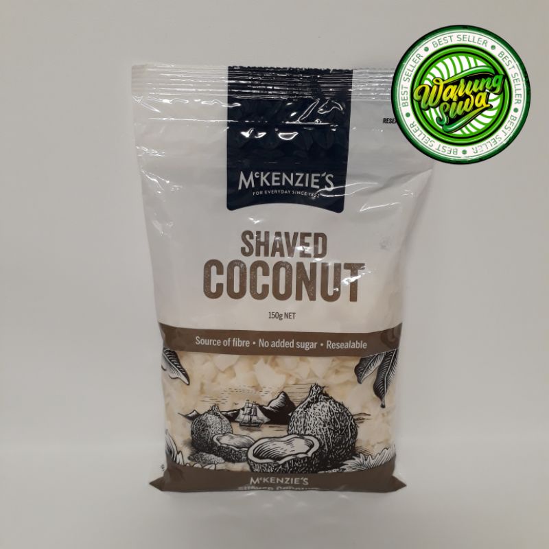 

mc kenzie's kenzie shaved coconut 150gr